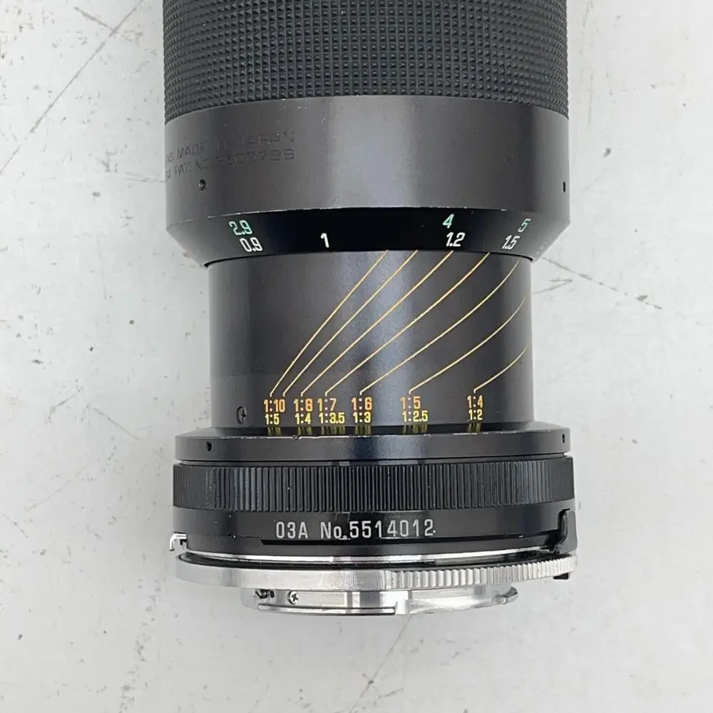 Tamron CF TELE MACRO BBAR MC 30° - 11.3° Zoom lens 1:3.8 1:4/210 80-210mm
